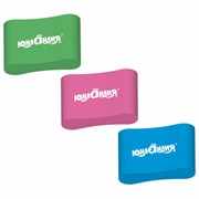 Ластик эргономичный ЮНЛАНДИЯ "СУПЕР", 33х21х10 мм, яркие цвета ассорти, 272667