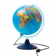 Глобус интерактивный + очки VR, политический / звездного неба GLOBEN, 25 см, подсветкой, INT12500308