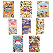 Набор наклеек "Стикерпак", ассорти, 8 листов, 200 наклеек, 110х175 мм, ПП