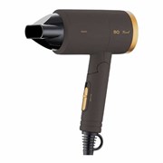 Фен BQ (БИ-КЬЮ) HD1212M, 1400 Вт, 2 скорости, 2 температурных режима, ионизация, коричневый, 86189100