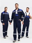 Костюм Лигор-2 Премиум СОП (тк.Смесовая,240) п/к, т.синий/васильковый