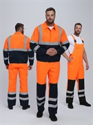 Костюм сигнальный Ярксион®-2 СОП К. (тк.Смесовая,210) п/к, оранжевый/т.синий