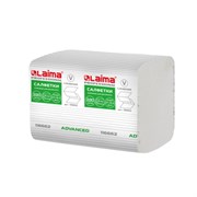 Салфетки бумажные для диспенсера системы N4 КОМПЛЕКТ 15 пачек х 220 шт., LAIMA ADVANCED, 21х16,2 см, 2-слойные, 116662