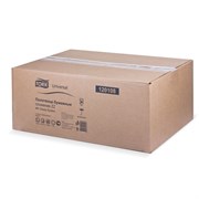 Полотенца бумажные 250 шт., Tellus/TORK (H3) UNIVERSAL, КОМПЛЕКТ 20 пачек, белые, 23х23 см, V-сложение, 120108