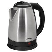 Чайник CROMEX (КРОМЕКС) KT-115, 1,5 л, 1500 Вт, закрытый нагревательный элемент, нержавеющая сталь, серебристый, 452925