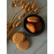 Печенье песочное DR.FINIK "Солнышко" с начинкой из финика и изюма, БЕЗ САХАРА, 700 г