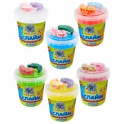 Слайм с наполнителями МИКС, 140 г, ассорти 6 видов, JOLLY JOT (ДЖОЛЛИ ДЖОТ), 665950