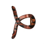 Краб для волос 8 см, глянцевый, черепаховый, MONTE VITA (МОНТЕ ВИТА), 457008