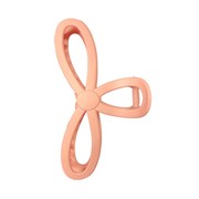 Краб для волос 12,5 см, soft-touch, розовый, MONTE VITA (МОНТЕ ВИТА), 457011