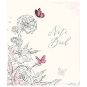 Тетрадь А5 48 л. ПЗБМ скоба, клетка, Soft-Touch, фольга, "Белая ночь" (микс в спайке), 23812