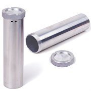 Пенал для хранения ключей дюралевый, длина 150 мм, диаметр 40 мм, 600279