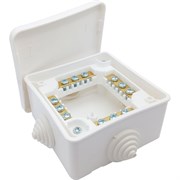 Коробка для открытой проводки BYLECTRICA КМ-222