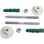 Комплект креплений для умывальника MasterProf ИС.130174