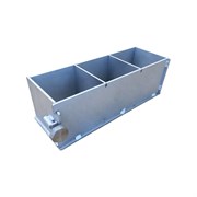 Окрашенная трехгнездовая кубическая форма TeaM 3ФК-100/5