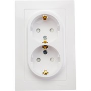 Двойная розетка Systeme Electric AtlasDesign