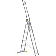 Алюминиевая трехсекционная лестница Алюмет Серия Р3
