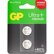 Литиевая дисковая батарейка GP Lithium CR2025