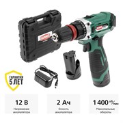 Аккумуляторная дрель HAMMER ACD122QC