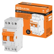 Модульный переключатель TDM ELECTRIC МП-63 2P, 16А