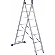 Двухсекционная универсальная алюминиевая двухсекционная лестница Алюмет H2 5207