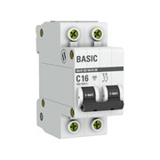 Автоматический двухполюсный автомат EKF 16А