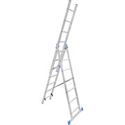Трехсекционная алюминиевая лестница LadderBel LS307