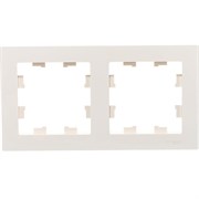 Универсальная двухпостовая рамка Systeme Electric ATLASDESIGN