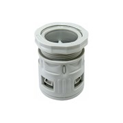 Вводная муфта для гофрированных труб Промрукав ВМ-ГТ-20