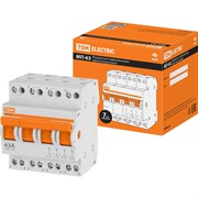 Модульный переключатель TDM ELECTRIC МП-63 4P, 63А