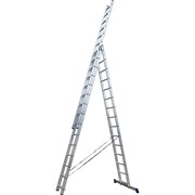 Усиленная универсальная трехсекционная лестница STAIRS ALP317