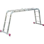 Шарнирная универсальная стремянка-трансформер KRAUSE Corda 4х3