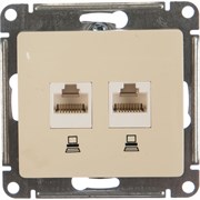 Компьютерная механизм розетки Systeme Electric Glossa