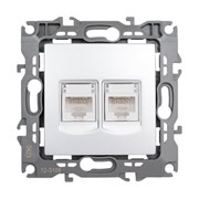 Двойная информационная розетка ЭРА 12-3108-03