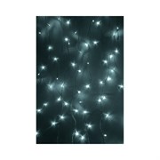 Гирлянда Neon-Night ДОЖДЬ занавес 1,5х1 м, прозрачный ПВХ, 96LED белые IP20