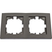 Вертикальная двойная рамка Lezard RAIN