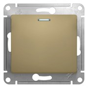Одноклавишный механизм выключателя Systeme Electric Glossa