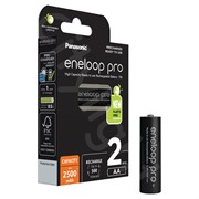 Аккумуляторы Panasonic eneloop pro BK-3HCDE/2BE