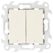 Двухклавишный выключатель Simon 2450392-031