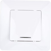 Одноклавишный выключатель Systeme Electric BLANCA