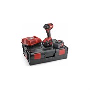 Трехскоростной ударный аккумуляторный шуруповерт FLEX ID 1/4" 18.0-EC/5.0 Set