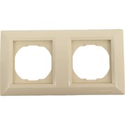 Двухместная рамка Metronex Roma