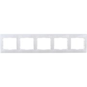Горизонтальная пятиместная рамка UNIVERSAL Севиль