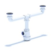 Бутылочный сифон для мойки АНИ пласт A3000 025-0089