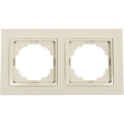 Двухместная рамка Nilson THOR