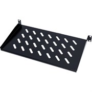 Полка переднего крепления NTSS глубина 250мм, крепление 19 1U, черный RAL 9005