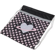 Мешок для обуви для девочек SCHOOLFORMAT ПАТТЕРН СЕРДЕЧКИ