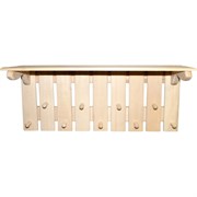 Полка-вешалка Бацькина баня Классик