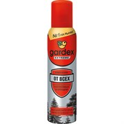Аэрозоль-репеллент от всех летающих кровососущих насекомых и клещей Gardex Extreme