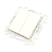 Двухклавишный выключатель Simon 2450398-031