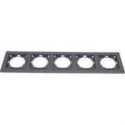 Пятиместная рамка Nilson THOR Metallic